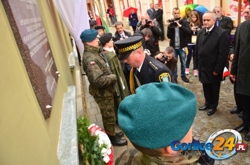 Honorowy obywatel Gorlic ma tablicę