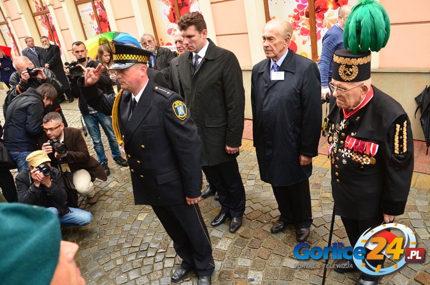 Honorowy obywatel Gorlic ma tablicę
