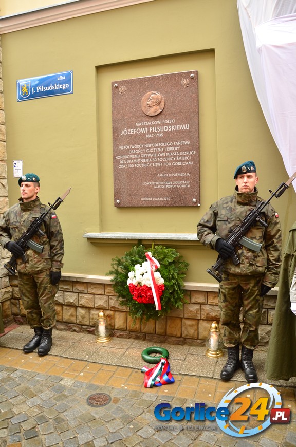 Honorowy obywatel Gorlic ma tablicę