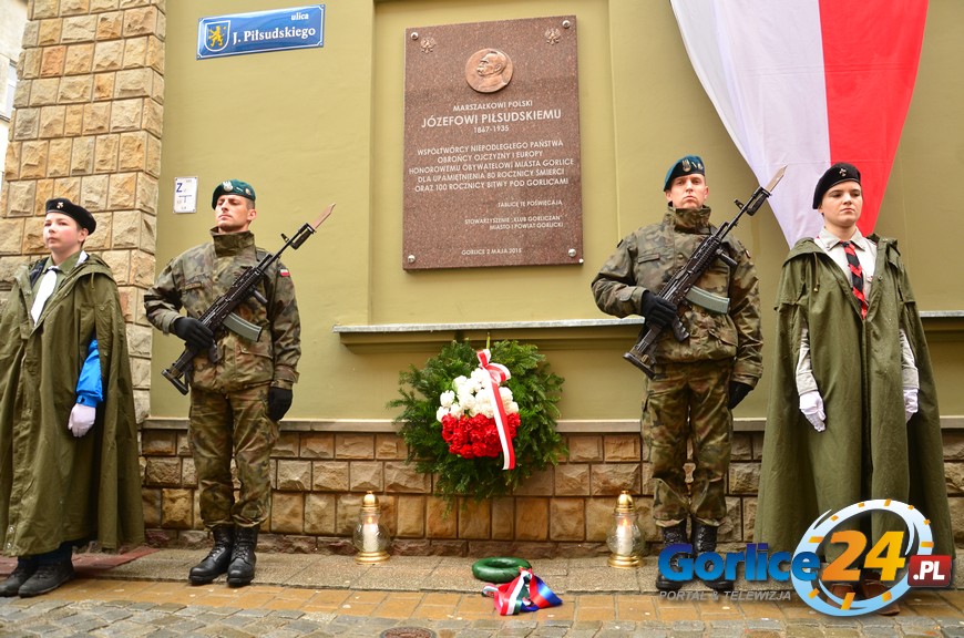 Honorowy obywatel Gorlic ma tablicę