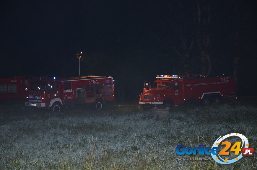 Kłęby dymu nad Empolem