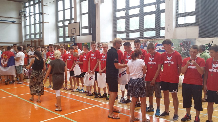 Sarius Cup 2015 - UKS Wiertmet Libusza na podium