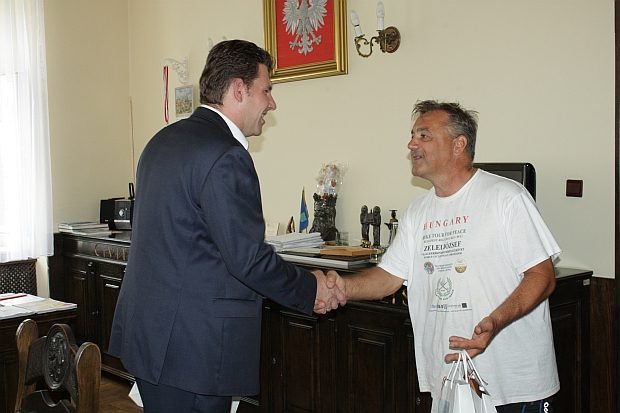 Węgierski ambasador pokoju w Gorlicach