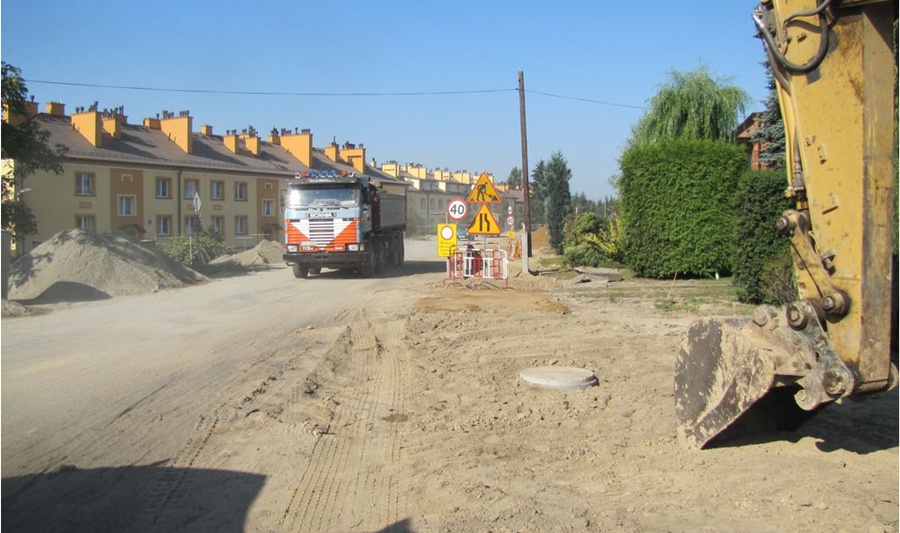 Trwa budowa północnego obejścia Gorlic