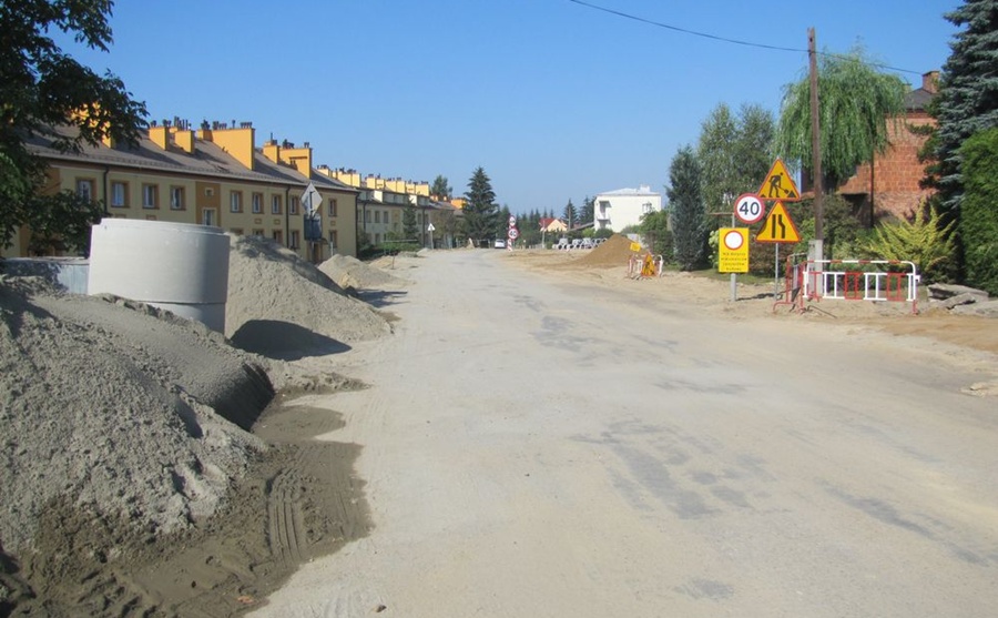 Trwa budowa północnego obejścia Gorlic