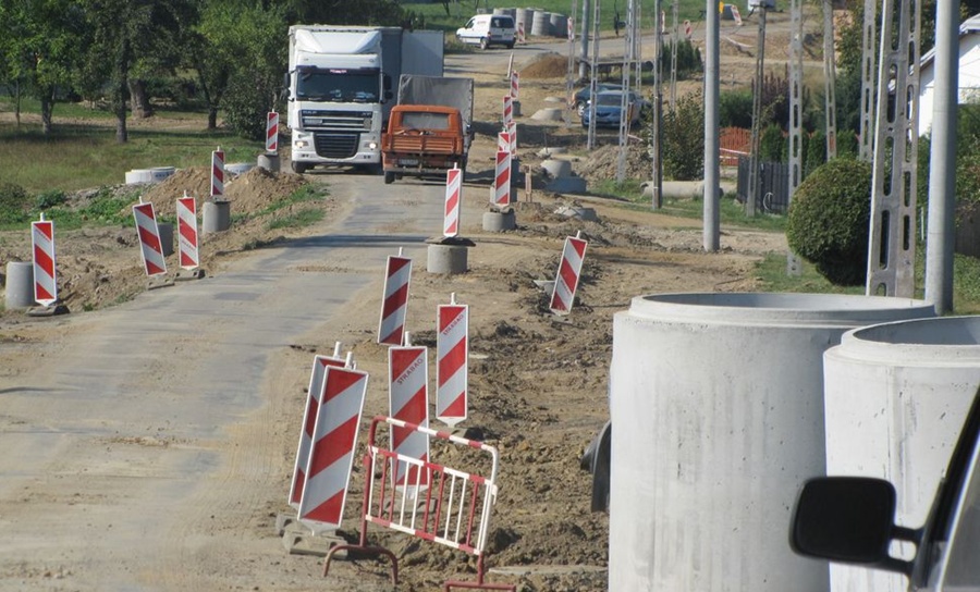 Trwa budowa północnego obejścia Gorlic