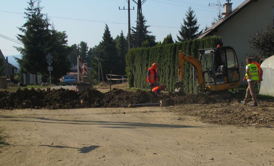 Trwa budowa północnego obejścia Gorlic