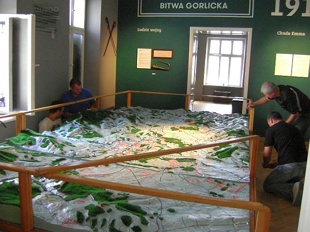 Renowacja makiety BITWA GORLICKA