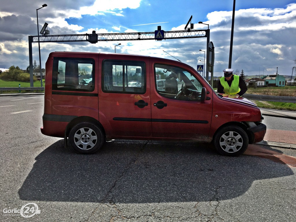 Biecz: DK28 zderzenie Fiata i Renault
