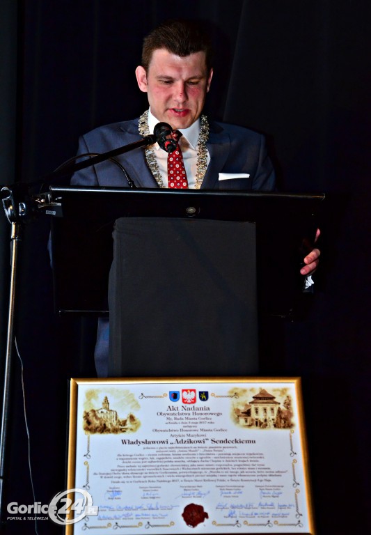 Władysław Sendecki - Honorowy Obywatel Gorlic
