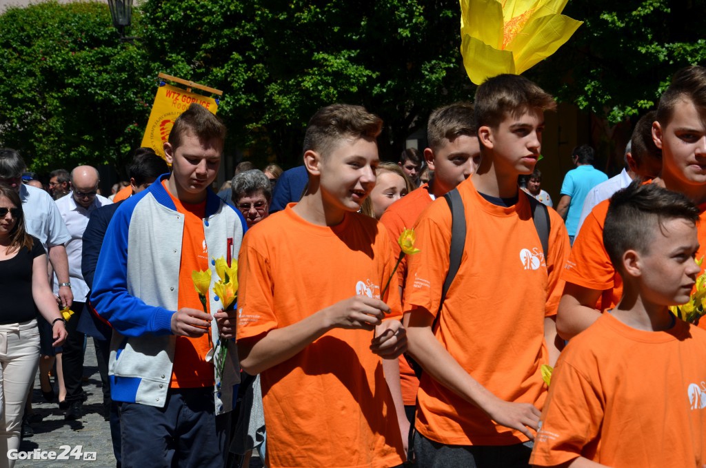 Niepełnosprawni, żonkile i Andre