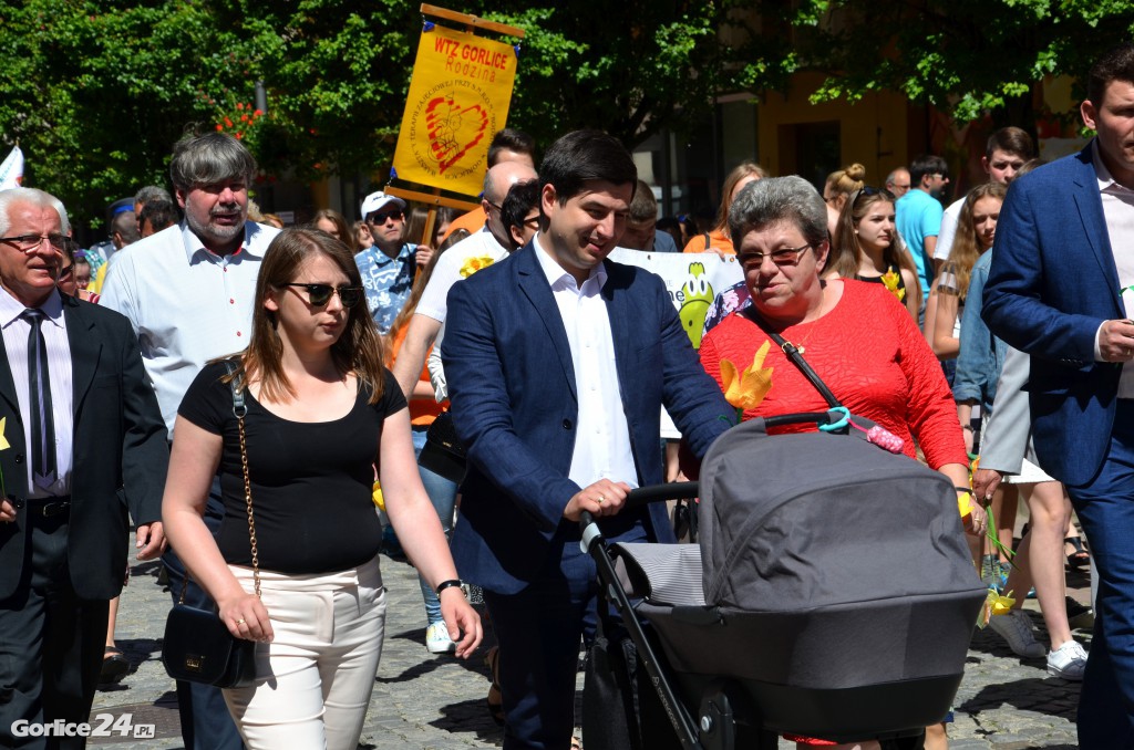 Niepełnosprawni, żonkile i Andre