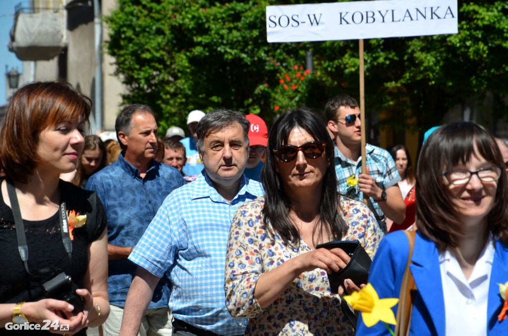 Niepełnosprawni, żonkile i Andre
