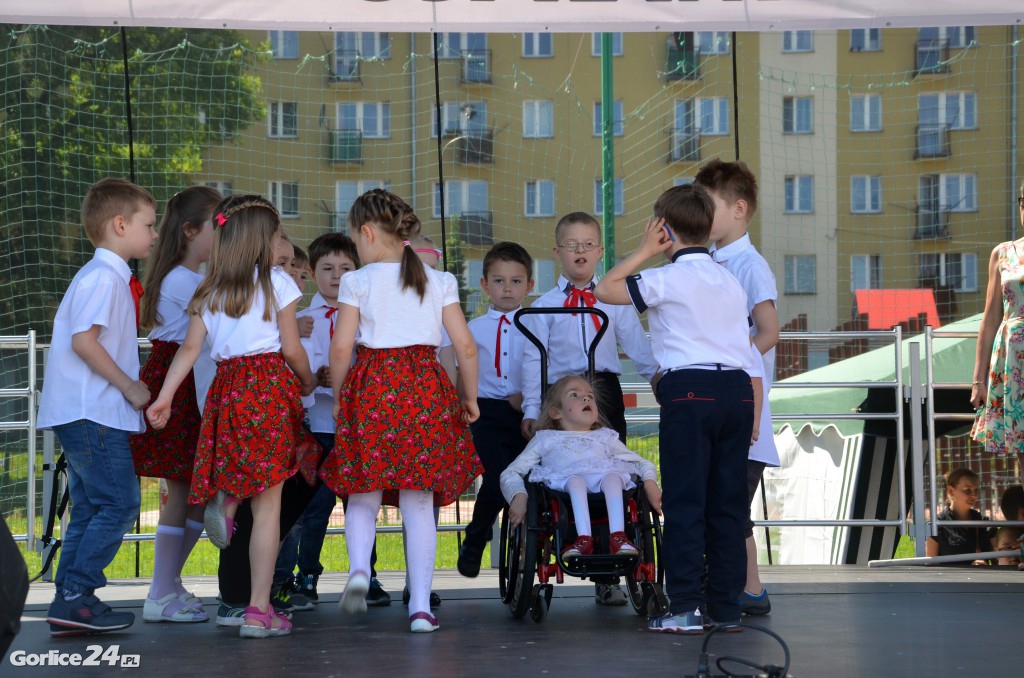 Niepełnosprawni, żonkile i Andre