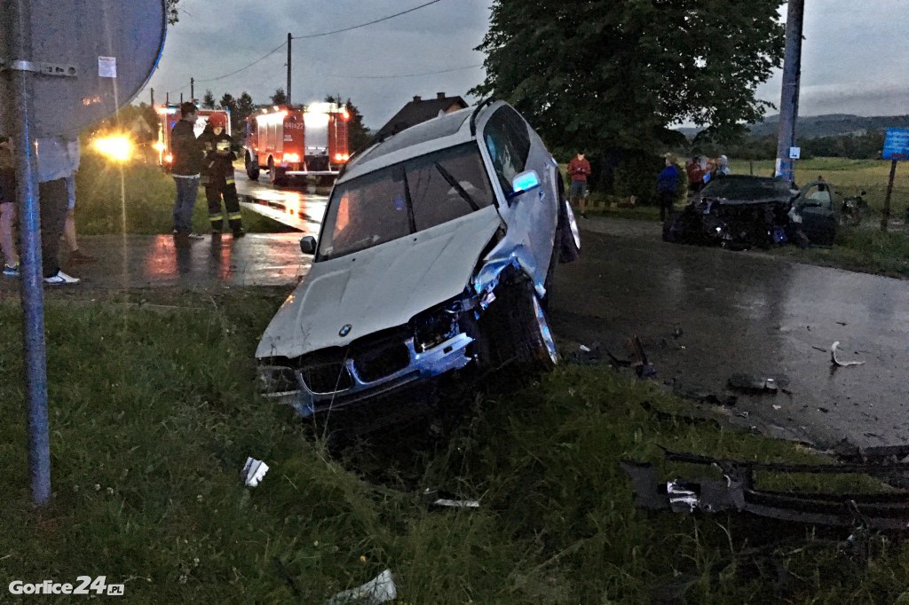 Kobylanka: Zderzenie BMW i VW Golf