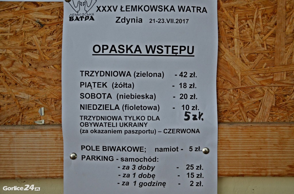 XXXV Łemkowska Watra w Zdyni