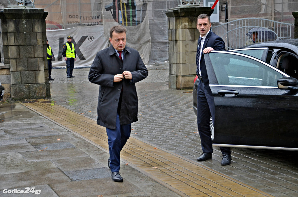 Minister Mariusz Błaszczak w Gorlicach