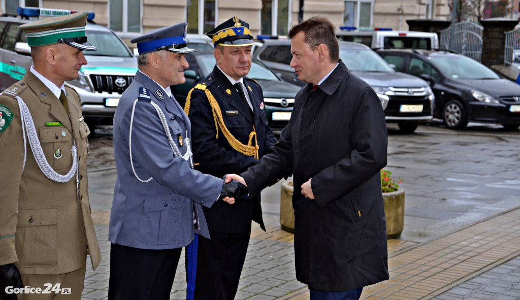 Minister Mariusz Błaszczak w Gorlicach