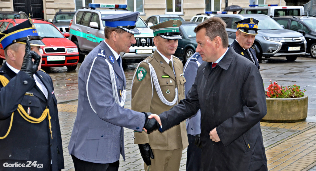 Minister Mariusz Błaszczak w Gorlicach