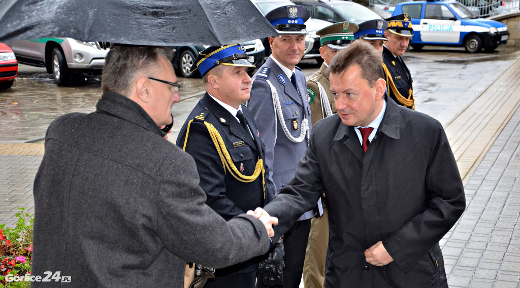 Minister Mariusz Błaszczak w Gorlicach