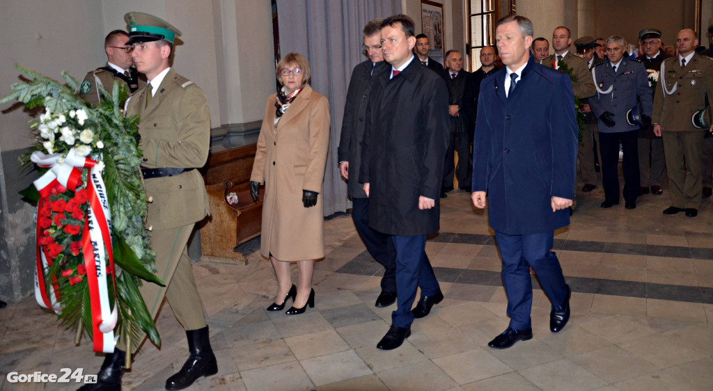 Minister Mariusz Błaszczak w Gorlicach