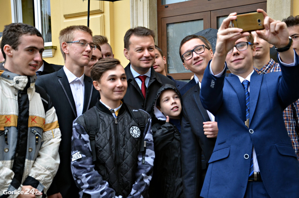 Minister Mariusz Błaszczak w Gorlicach