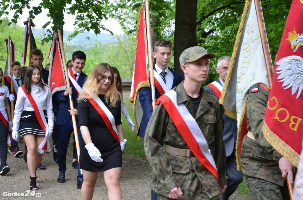 Hołd poległym na cmentarzu nr 91