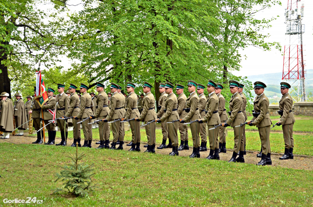 Hołd poległym na cmentarzu nr 91