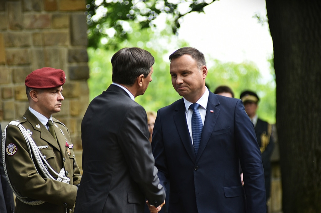 Prezydenci Polski i Słowenii w Gorlicach