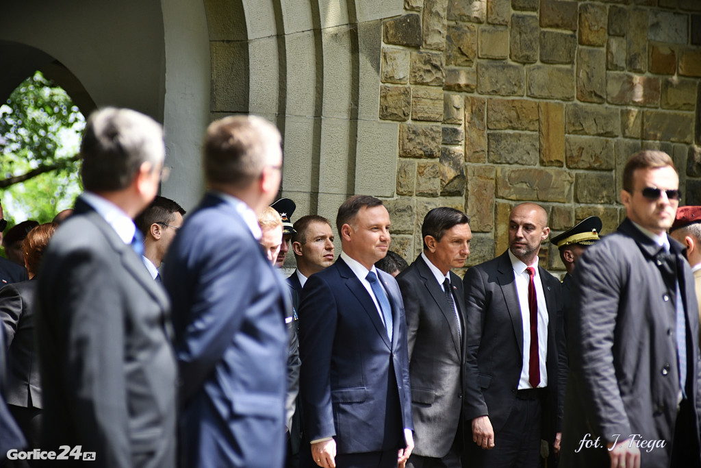 Prezydenci Polski i Słowenii w Gorlicach