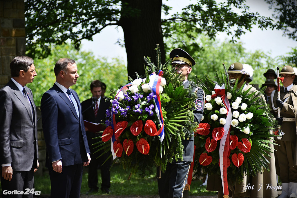 Prezydenci Polski i Słowenii w Gorlicach