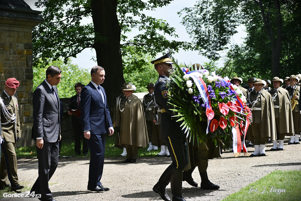 Prezydenci Polski i Słowenii w Gorlicach