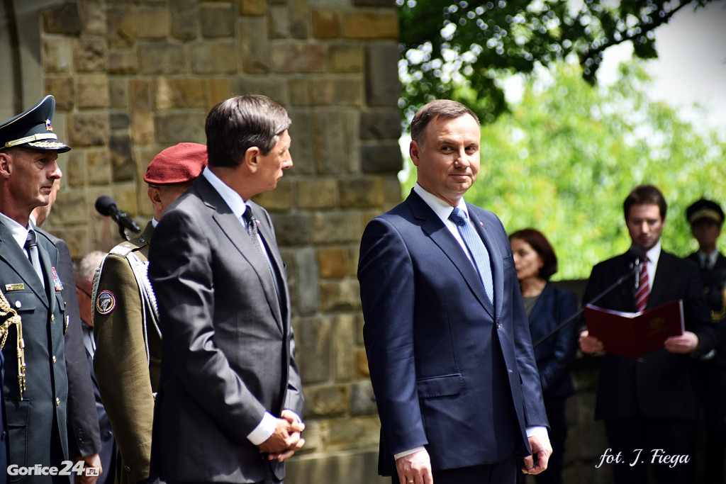 Prezydenci Polski i Słowenii w Gorlicach