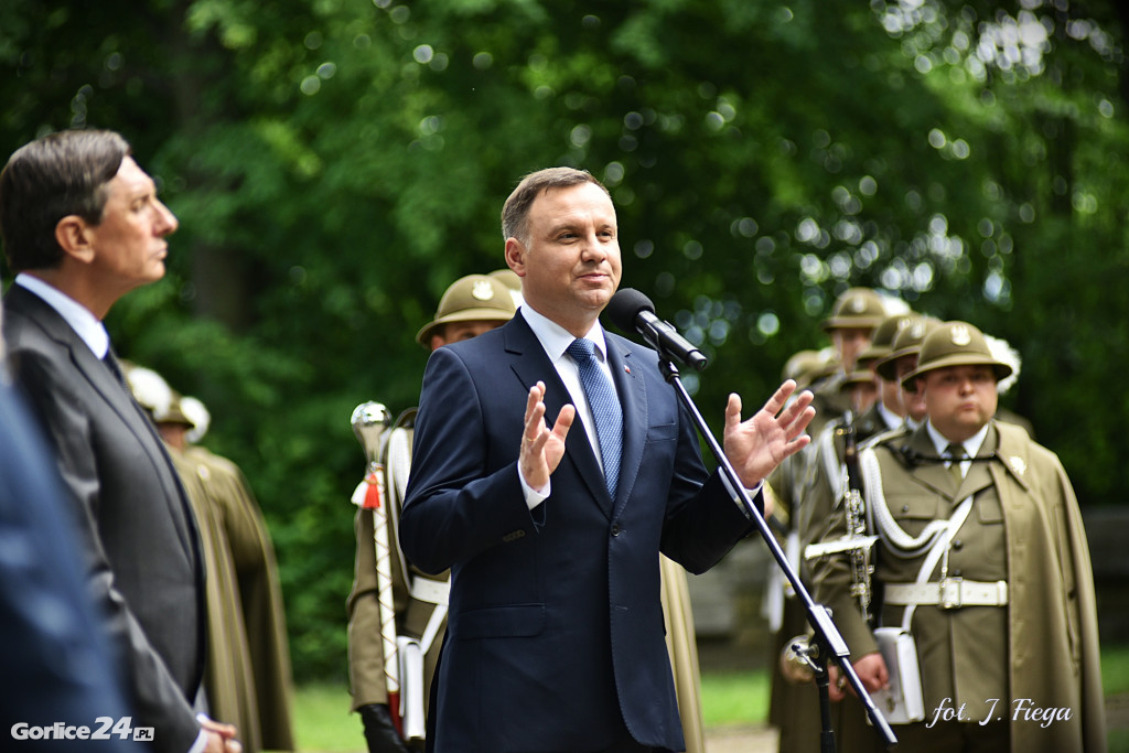 Prezydenci Polski i Słowenii w Gorlicach