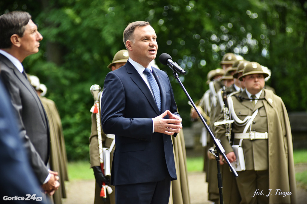 Prezydenci Polski i Słowenii w Gorlicach