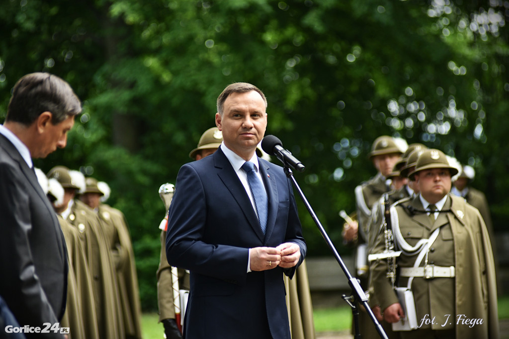 Prezydenci Polski i Słowenii w Gorlicach