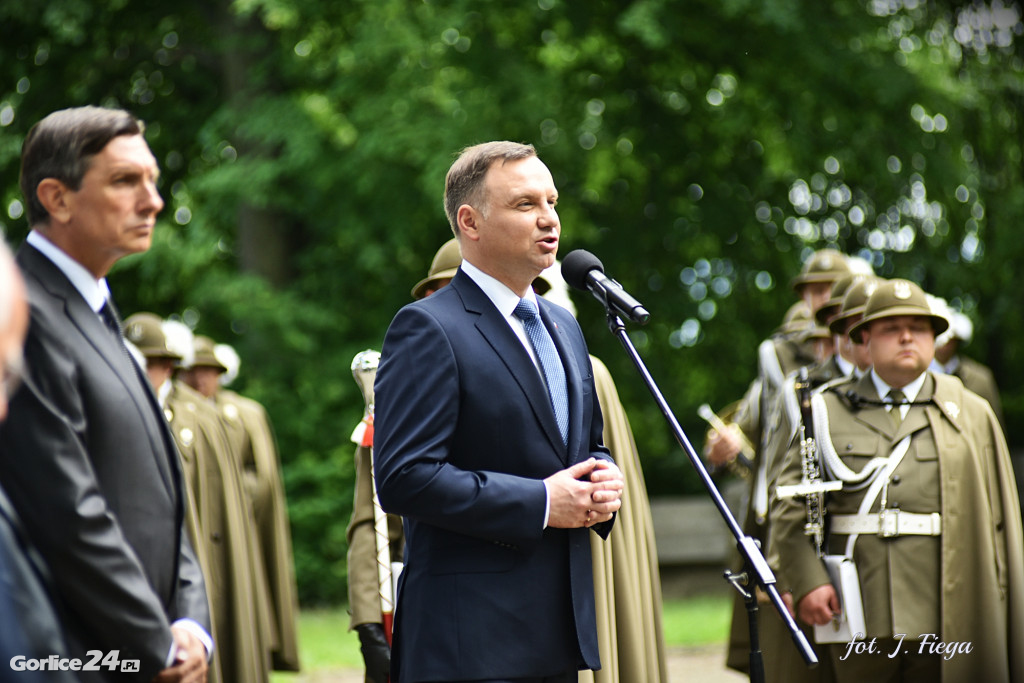 Prezydenci Polski i Słowenii w Gorlicach