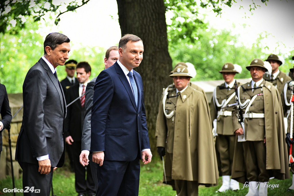 Prezydenci Polski i Słowenii w Gorlicach
