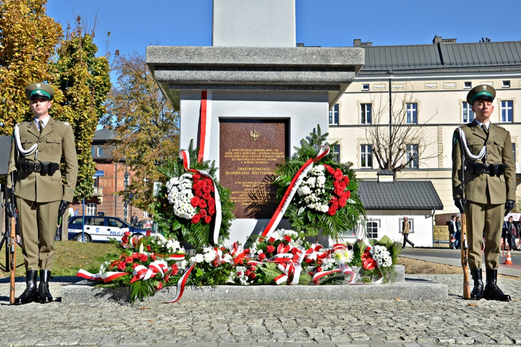Odsłonięcie Pomnika Niepodległości