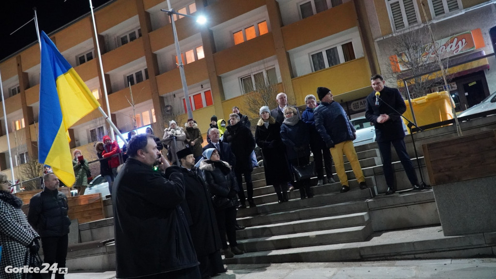 Wiec solidarności z Ukrainą