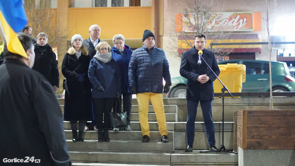 Wiec solidarności z Ukrainą