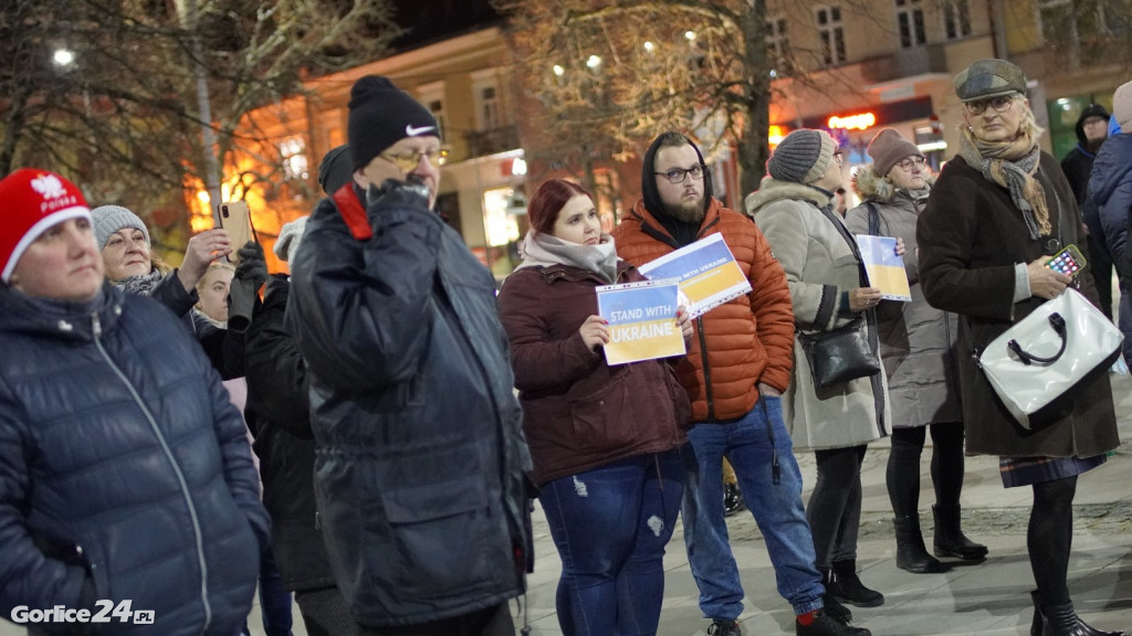 Wiec solidarności z Ukrainą