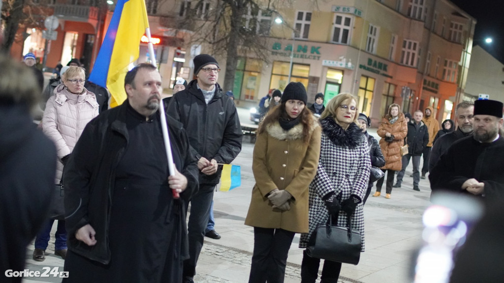 Wiec solidarności z Ukrainą