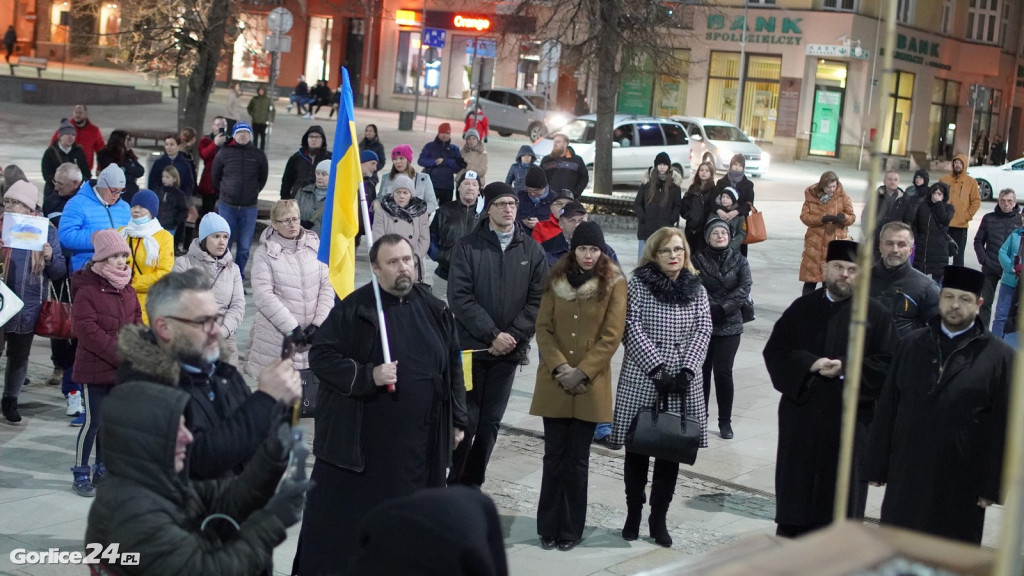 Wiec solidarności z Ukrainą