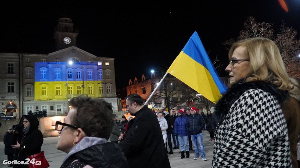 Wiec solidarności z Ukrainą