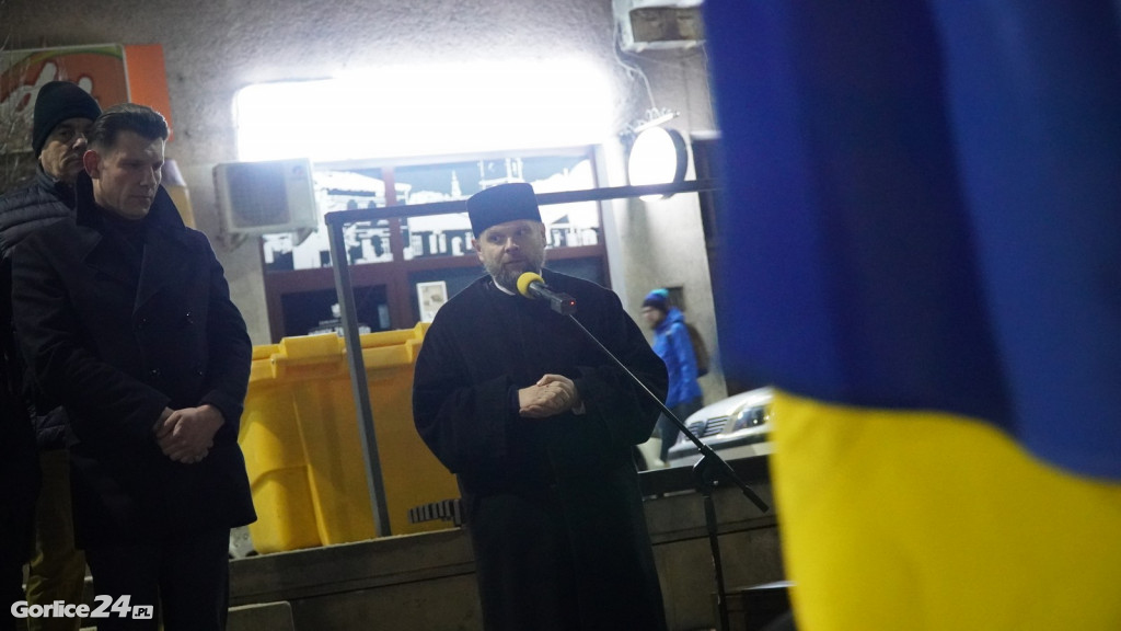 Wiec solidarności z Ukrainą