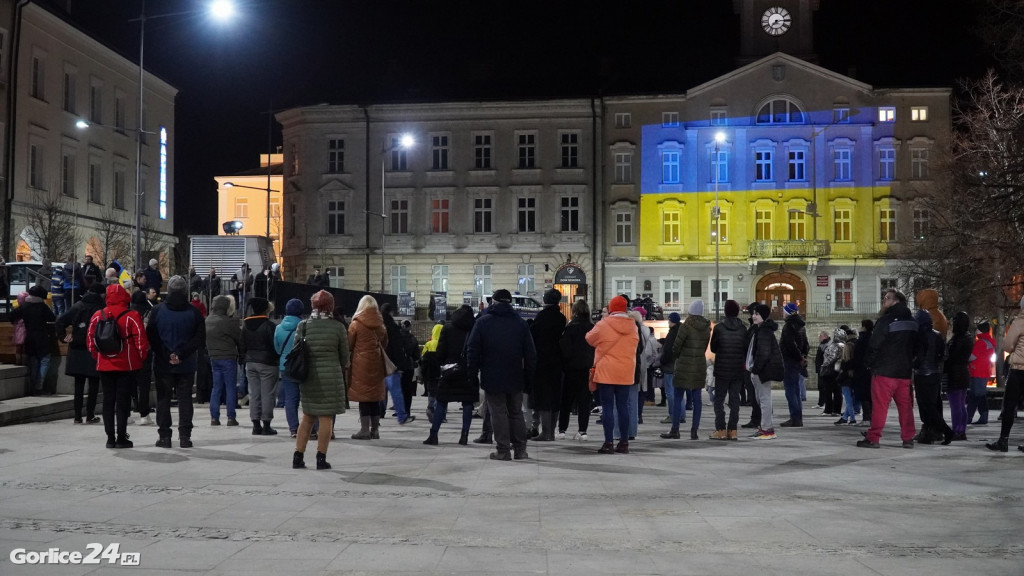 Wiec solidarności z Ukrainą