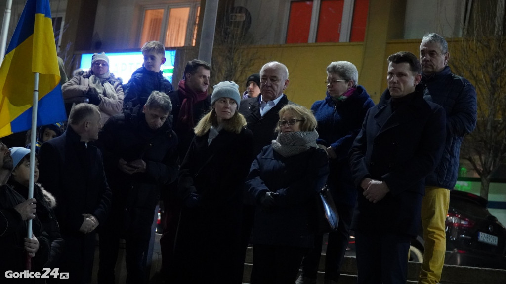 Wiec solidarności z Ukrainą