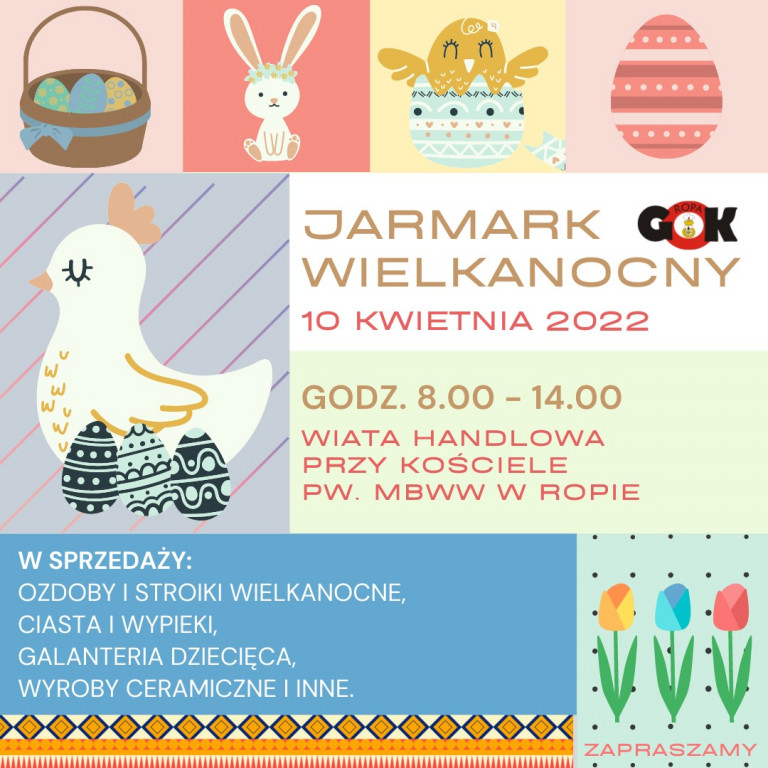 Kiermasze Wielkanocne 2022