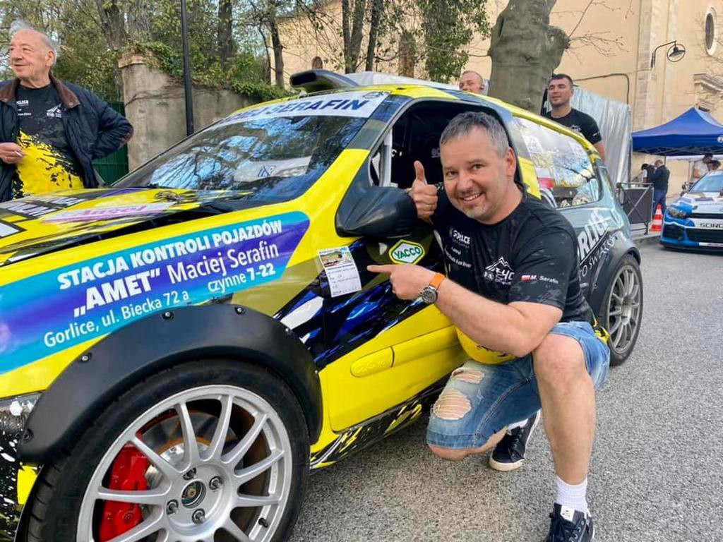 Maciej Serafin drugi w wyścigu we Francji